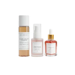Glow Ritual Set by Marula Green Beauty — 3-step organic skincare set