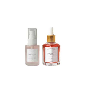 Complexion Tonic Serum and Fade Face Oil duo by Marula Green Beauty