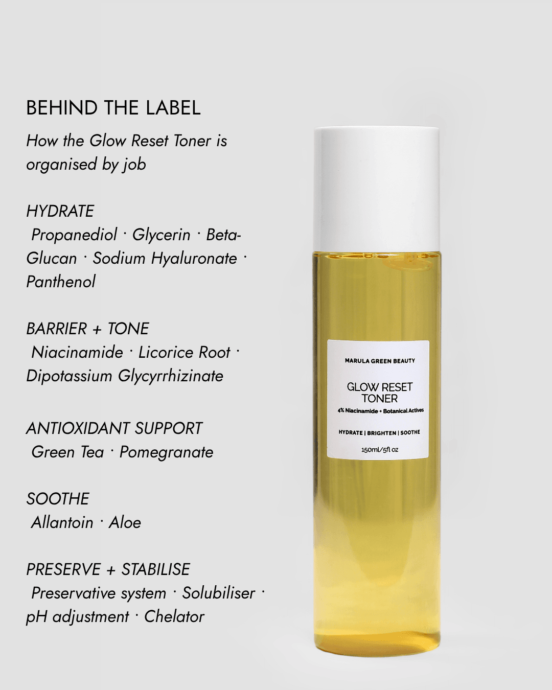 Glow Reset Toner by Marula Green Beauty